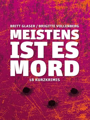 cover image of Meistens ist es Mord